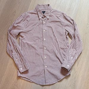 Abercrombie & Fitch A&F Gingham Long Sleeve Button Down Shirt Men XS Extra Small